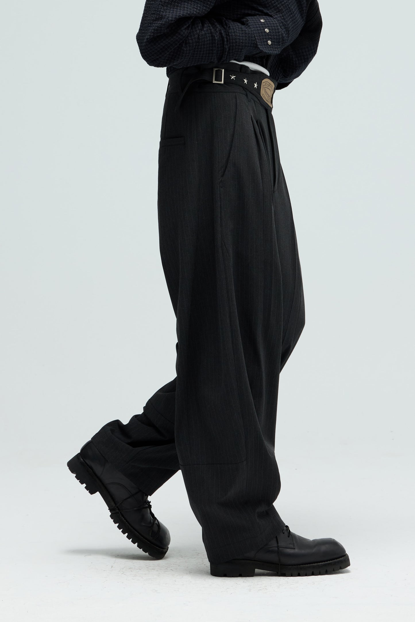 Champion Wide Pants - Dark Gray