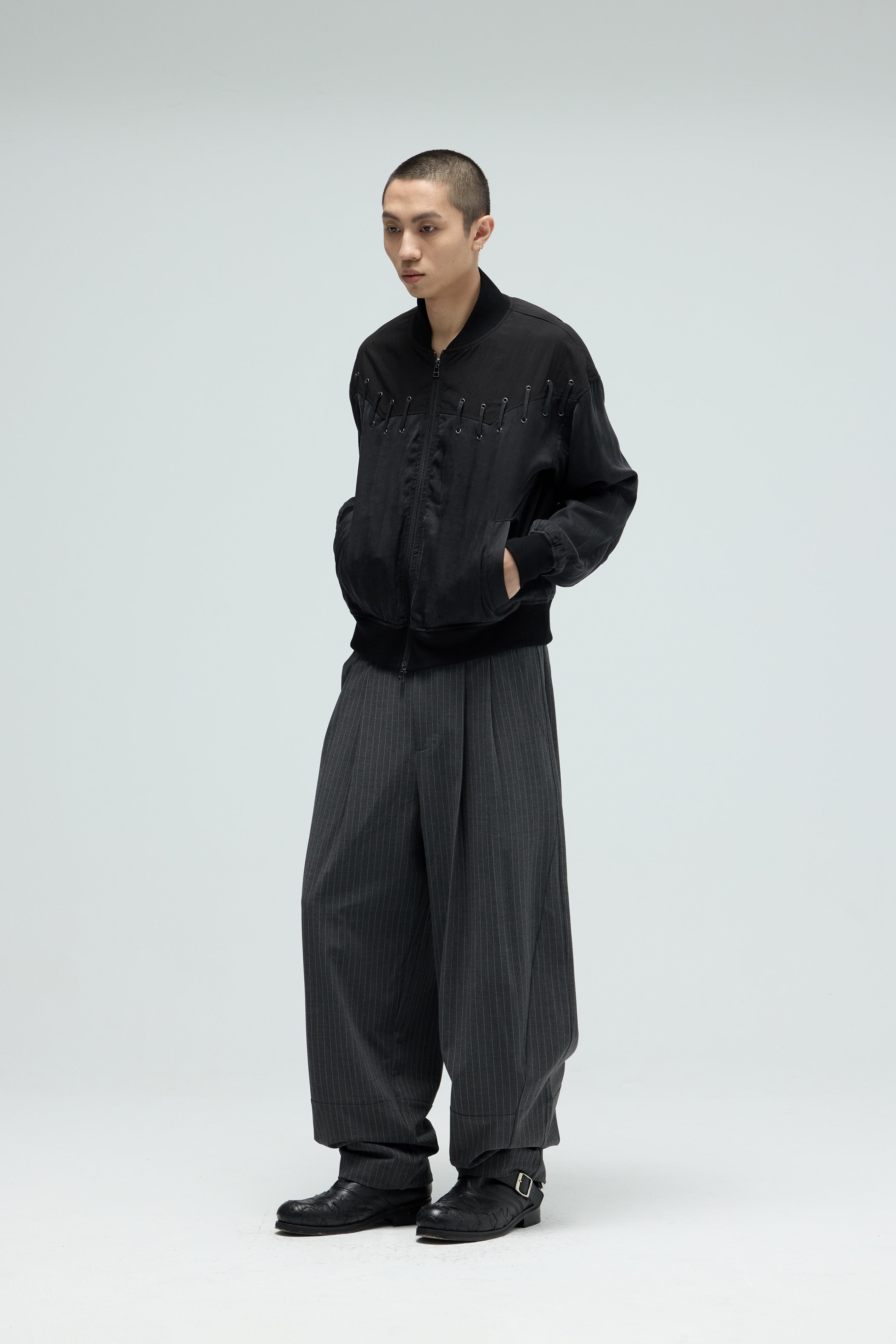 Rodeo Bomber Jacket - Black