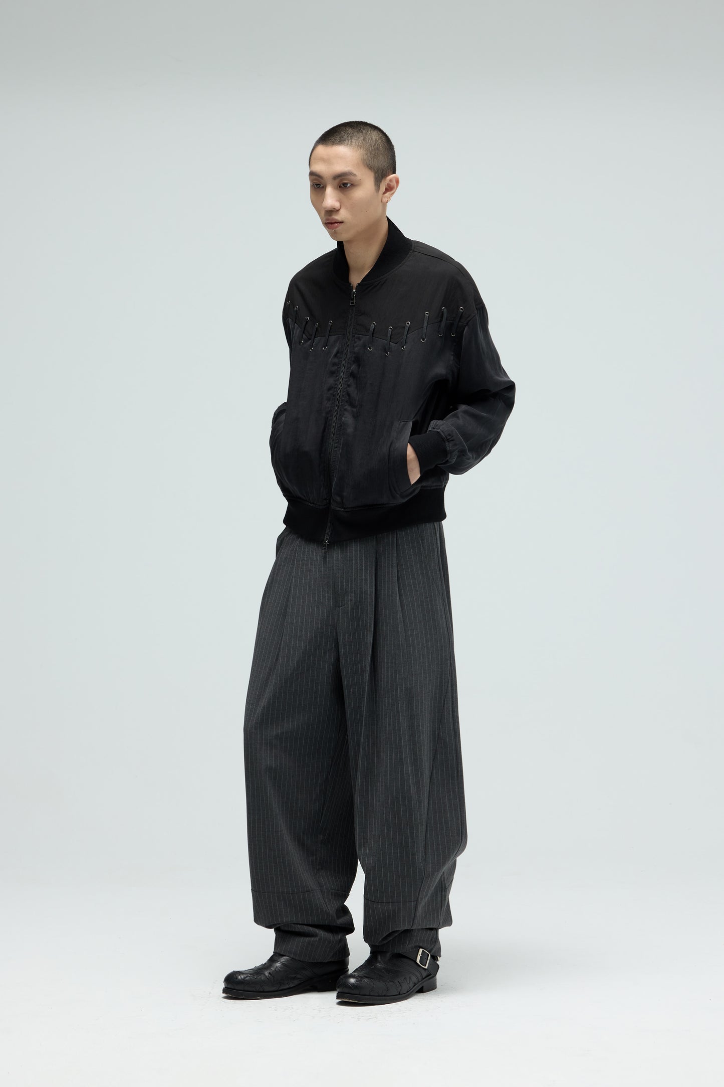 Rodeo Bomber Jacket - Black