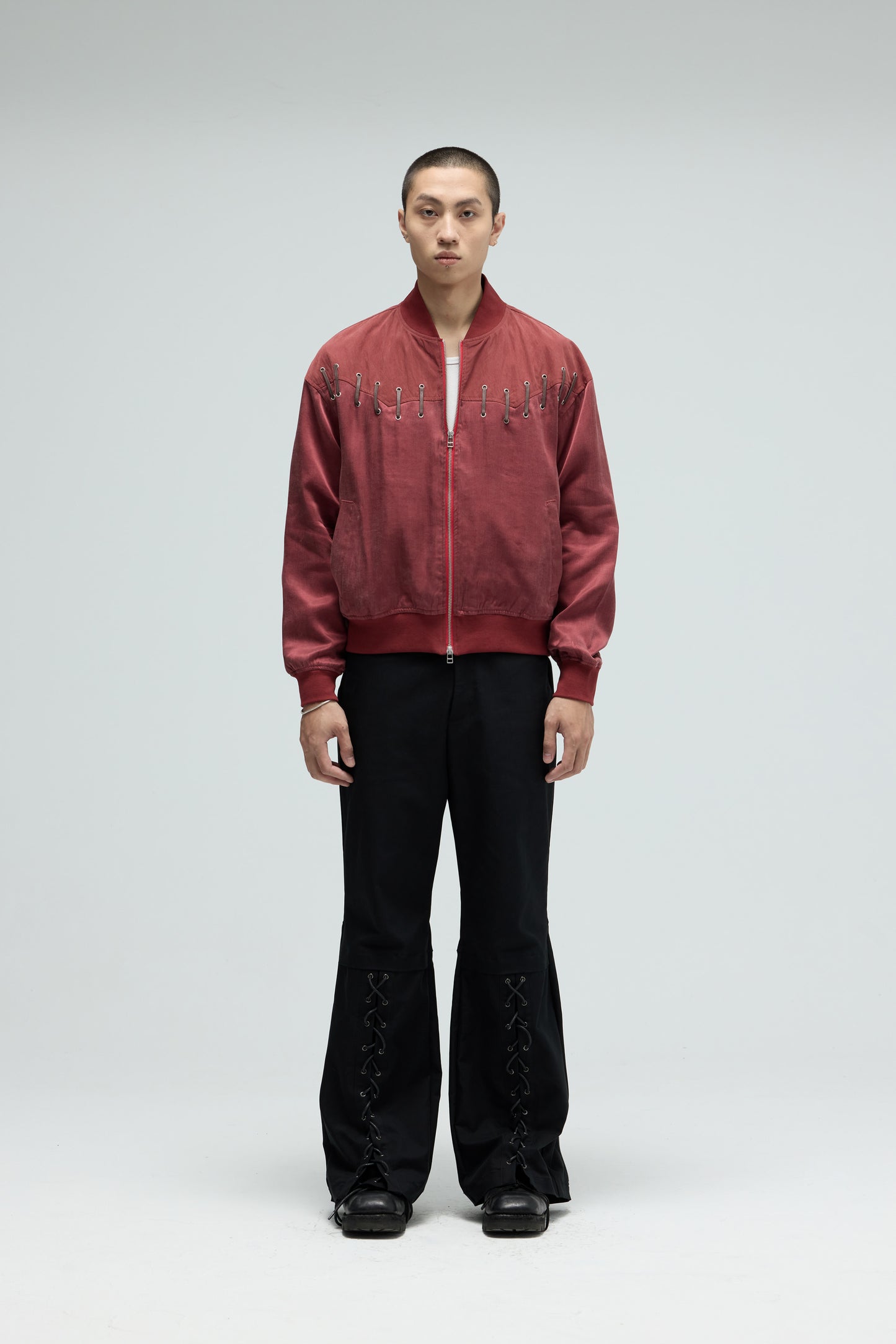 Rodeo Bomber Jacket - Red