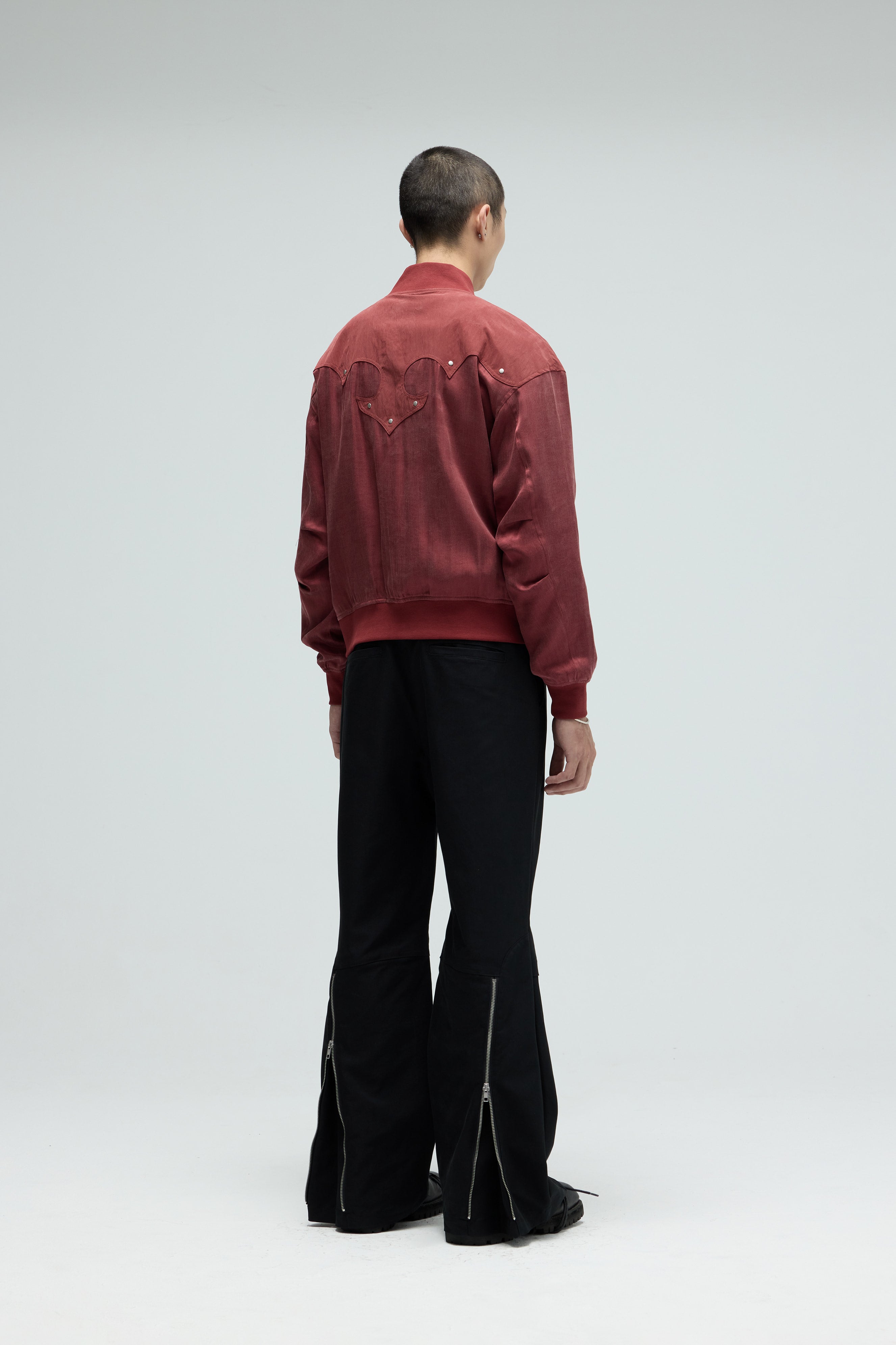 Rodeo Bomber Jacket - Red