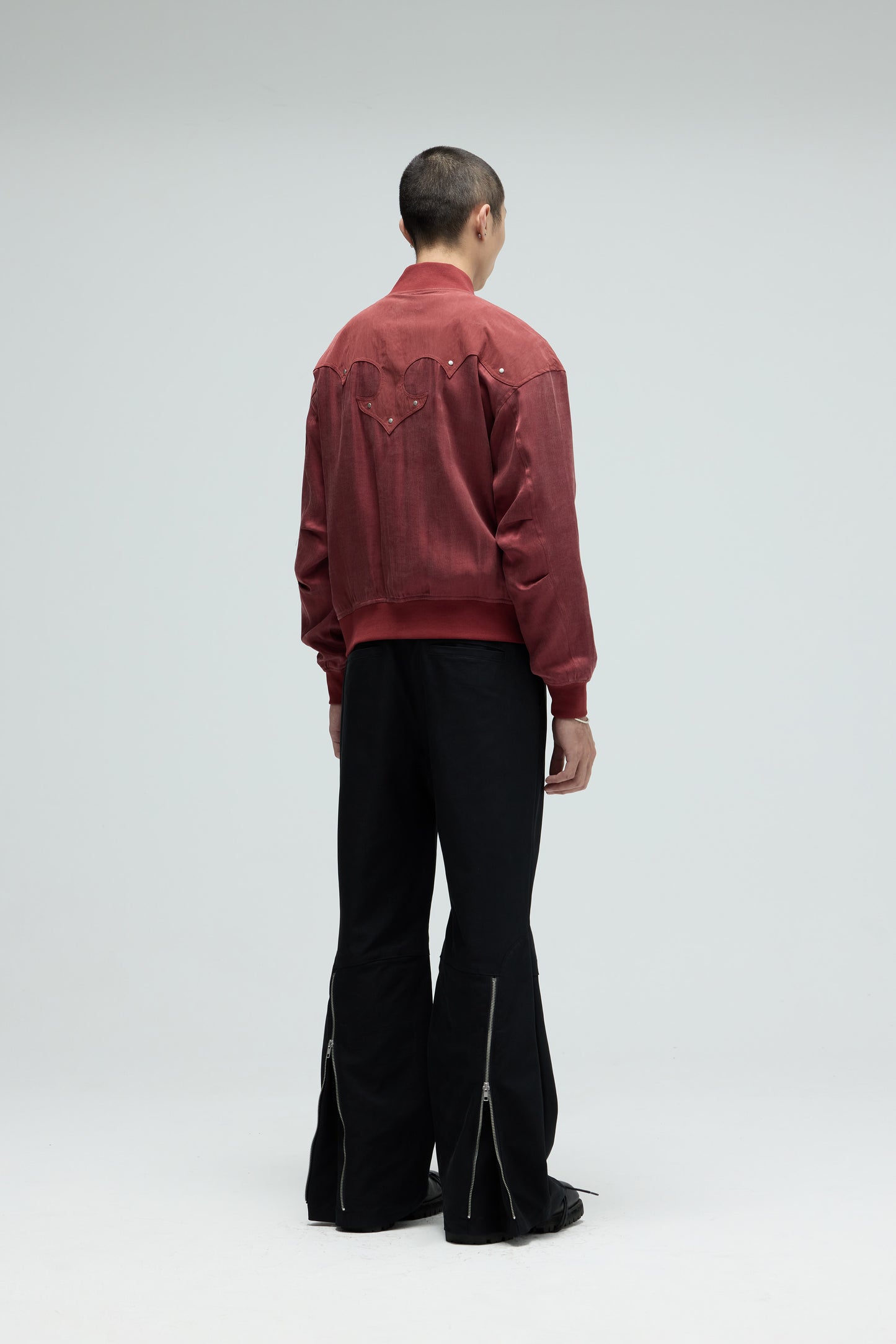 Rodeo Bomber Jacket - Red