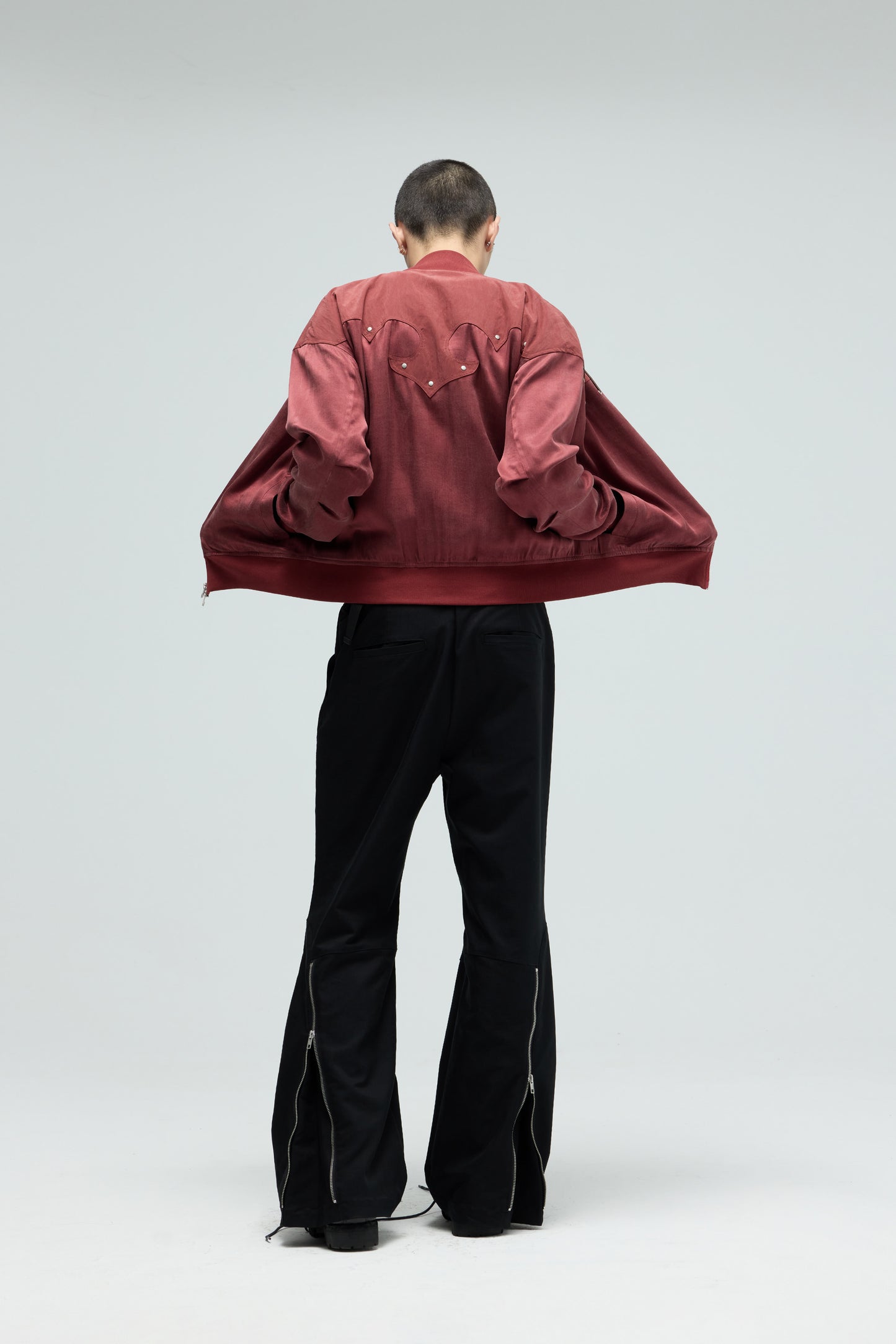Rodeo Bomber Jacket - Red