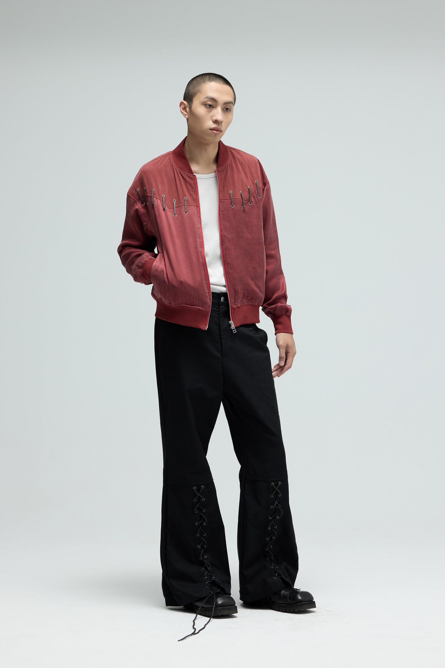 Rodeo Bomber Jacket - Red