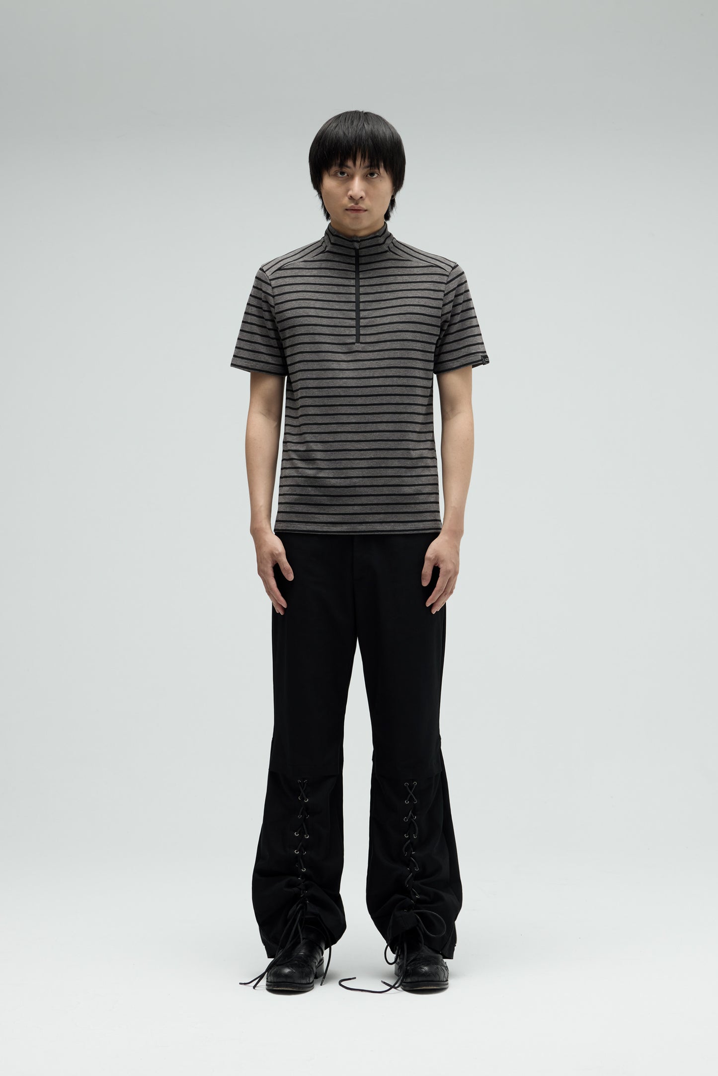Fight Club Zip Top - Black