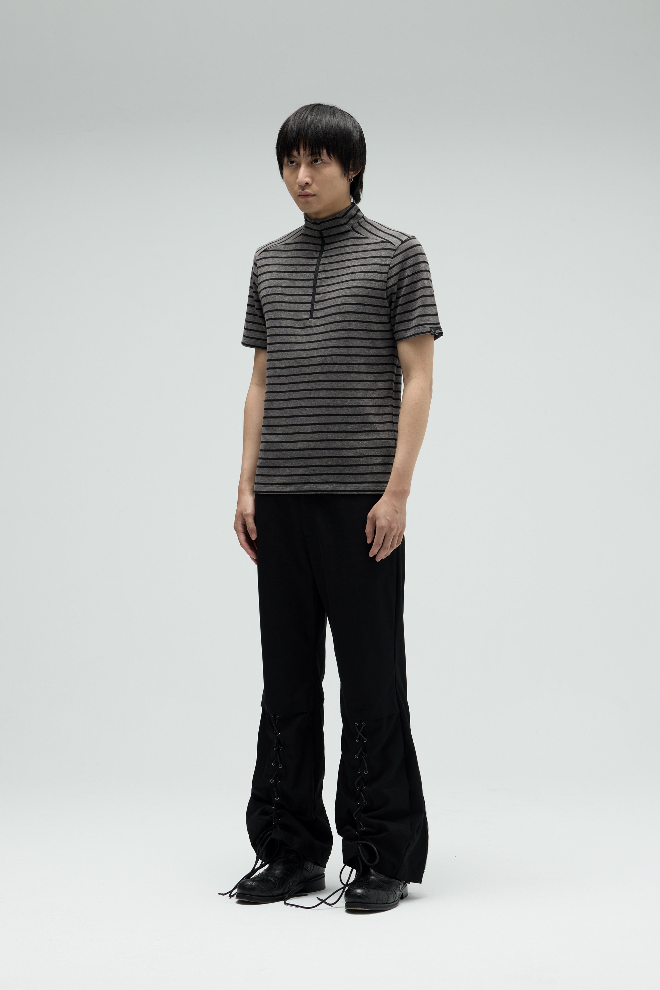 Fight Club Zip Top - Black