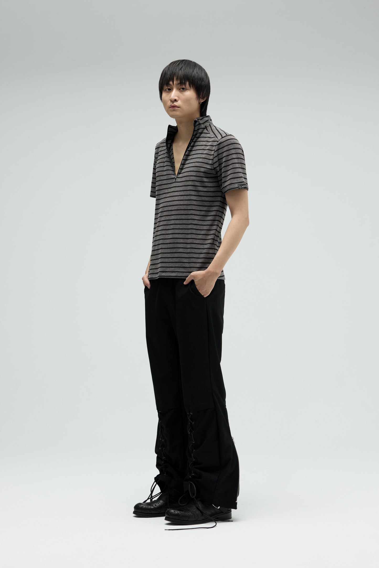 Fight Club Zip Top - Black